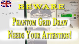 BEWARE phantom grid draw with Tesla Powerwall 2 and a Smart Meter [upl. by Reine]