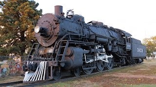 Santa Fe 3424 Steam Locomotive [upl. by Tocs536]