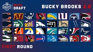 2024 FULL First Round Mock Draft Bucky Brooks 30 [upl. by Eilrak97]