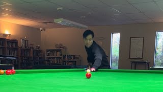 Snooker straight cueing adjustment [upl. by Tearle]