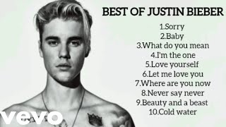 Justin Biebers Songs playlist 2024 [upl. by Anauqed]