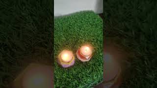 Tealightcandle fancy diwali handmade resinart beautiful [upl. by Ahtnams]