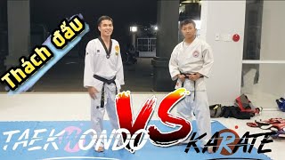 Màn giao lưu đẹp mắt giữa 2 thầy  Taekwondo VS Karate [upl. by Satterfield773]