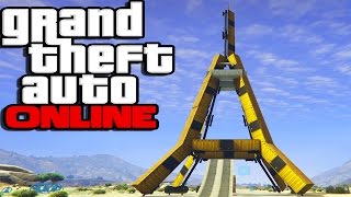 GTA ONLINE  Course De Malade TOUR EIFFEL Xbox One [upl. by Nivan12]