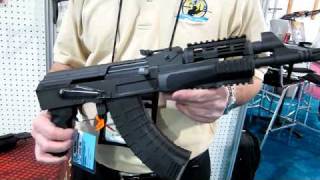 SHOT Show 2011 Exclusive  Century International Arms  Centurion 39 AK Pistol Kalashnikov [upl. by Ahsinaj533]