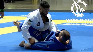 Isaque Bahiense v Jonnatas Gracie  World Championship 2021 [upl. by Cleopatre]