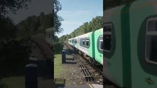 Class 313 leaving Moulsecoomb and class 377 pass Moulsecoomb [upl. by Audrye]