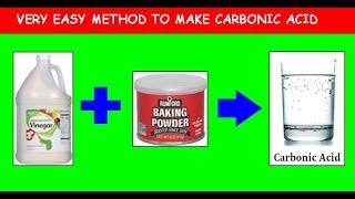 How to make Carbonic acid Easy method [upl. by Jacquelin112]