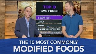 GMO Foods The 10 Most Commonly Modified Foods [upl. by Yrrek]