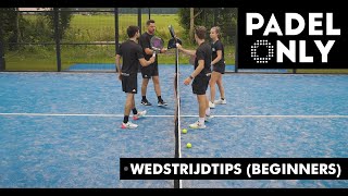 Padelles wedstrijd tips beginners [upl. by Obel]