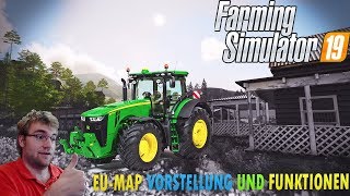 LandwirtschaftsSimulator 2019  EUMap Vorstellung und Funktionen [upl. by Armanda]