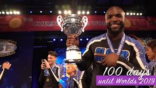 100 Days Until The 2019 Cheerleading Worlds [upl. by Rab]