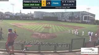 Fielders Choice JSB 16U vs Canes Great Lakes 2025 Gold 20240627 [upl. by Nenerb]