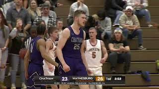 Mens Basketball Highlights at Waynesburg 2522 [upl. by Temme]