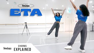 NewJeans 뉴진스  ETA  Dance Tutorial  EXPLAINED Full Chorus 1 amp 2 [upl. by Ellekcir]