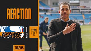 Cardiff City 13 Hull City  Liam Roseniors PostMatch Reaction  Sky Bet Championship [upl. by Atilrak]