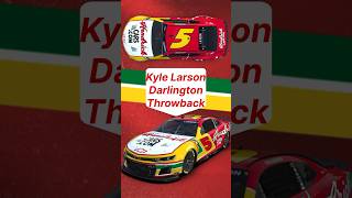 Kyle Larson Darlington Throwback Paint Scheme Revealed nascar racing hendrickmotorsports shorts [upl. by Clem]