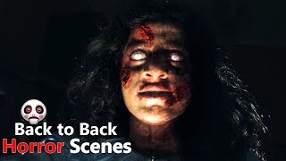 Back To Back Horror Scenes Best Telugu Horror  Movie Time Cinema [upl. by Airdnassac356]