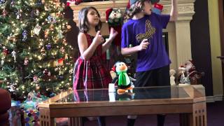 Starbucks Advent Calender  24 with Alvin and the Chipmunks singing their Christmas Song [upl. by Lagiba]