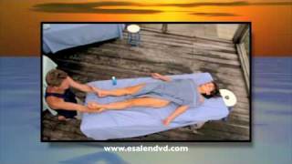 Esalen Massage  Leg Techniques [upl. by Maryellen]