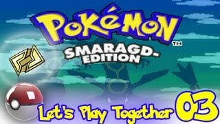 Reptain lernt Zornklinge WTH Steinorden  Lets Play Together Pokemon Smaragd 03 [upl. by Assilana544]