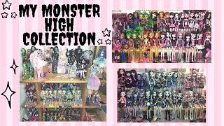 MY MONSTER HIGH COLLECTION [upl. by Rotow805]