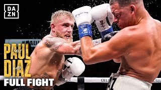 FULL FIGHT  Jake Paul vs Nate Diaz [upl. by Christa342]