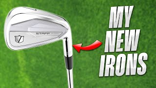 THESE are my new golf clubs SURPRISING [upl. by Sherilyn]