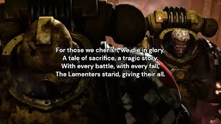 quotFor Those We Cherishquot Warhammer 40K fan song [upl. by Lectra]