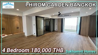 4 Bedroom For Rent Bangkok Phirom Garden Bangkok 180000 THB Monthly [upl. by Male707]