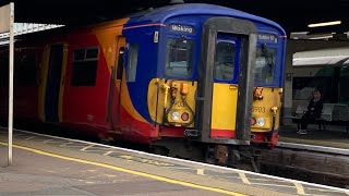 Trains at Clapham Junction 16324 SWML [upl. by Kingston]