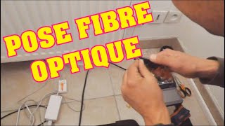 POSE FIBRE OPTIQUE en APPART  COMMENT CA SE PASSE  PBS [upl. by Merwin]