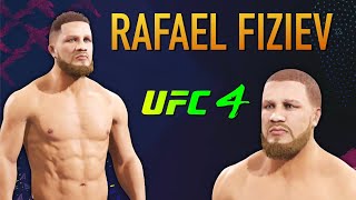 Rafael Fiziev  UFC 4 CAF Formula [upl. by Donnelly]