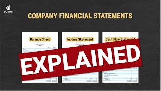 How to Read Company Financial Statements Basics Explained [upl. by Giacinta]