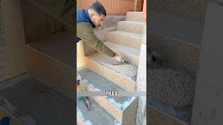 Embracing innovative stone resin solution for staircases shorts [upl. by Emerald310]