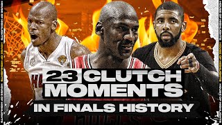 The 23 Most Clutch Moments in NBA Finals History [upl. by Pierre]