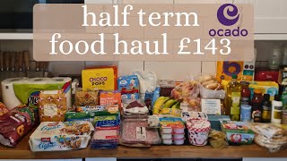 £143 FAMILY OF 8 HALF TERM GROCERY HAUL amp MEAL PLAN  AUGUST 2024 [upl. by Mllly764]