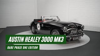 Austin Healey 3000 MK3 PhaseOne  Restored  History known  1964 VIDEO wwwERclassicscom [upl. by Ellenid]