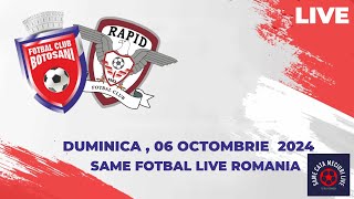 LIVE 🔴FC BOTOSANI  RAPID BUCURESTI 🔴 SUPERLIGA ROMANIEI MECIURILIVEAUDIO [upl. by Dinny]