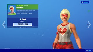 Fortnite Crusher skin review should you buy it [upl. by Naitsyrk]