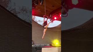 Aerial Hoop  Joy Li  Bad Dream by Ruelle  Carolina Circus Festival 2024 [upl. by Cacilie]