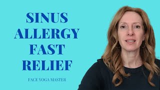 Amazing Facial Lymphatic Drainage Massage For Sinus InfectionFOLLOW along At Home [upl. by Gena]