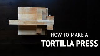 How to make a tortilla press [upl. by Etyak]