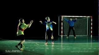 Salming Handball Feint  Threestepfeint [upl. by Senhauser]