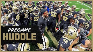 Saints vs Giants Pregame Huddle  2021 NFL Week 4 [upl. by Einnig]