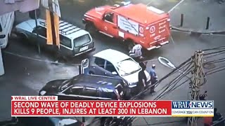 Hezbollah hand held radios detonate across Lebanon in 2nd day ‘New era’ of war says Israel [upl. by Arahsat]