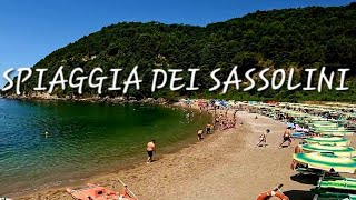 SCAURI MINTURNO🇮🇹SPIAGGIA DEI SASSOLINI 🇮🇹4K🇮🇹 [upl. by Aisylla]