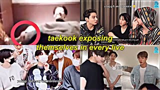 Jungkook and Taehyung exposing themselves in every live 🤦‍♀️‼ [upl. by Pia510]