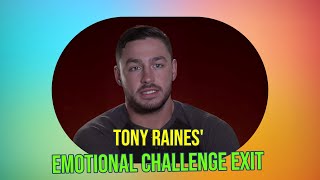 Tony Raines Opens Up About Heartbreaking Elimination from The Challenge Battle of the Eras [upl. by Gilberto]