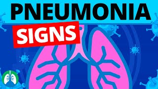 What are the Signs and Symptoms of Pneumonia [upl. by Rocco]